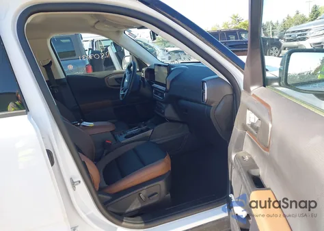 2025 Ford Bronco Sport Outer Banks z USA, uszkodzony, nr VIN 3FMCR9CNXSRE33936